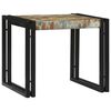 vidaXL Couchtisch 2 pcs Mehrfarbig Massives upgecyceltes Holz