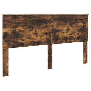 vidaXL Kopfteil Ger&auml;ucherte Eiche 100 cm Holzwerkstoff