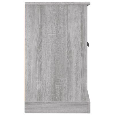 vidaXL Sideboard Grau Sonoma 100x35,5x60 cm Holzwerkstoff