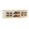 vidaXL TV-Schrank 130&times;30&times;36 cm Massivholz Mango