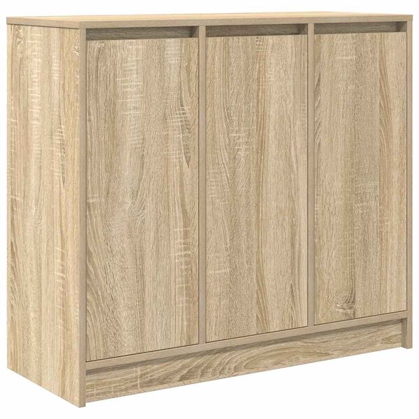 vidaXL Sideboard Sonoma-Eiche 85x34x76 cm Holzwerkstoff