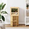 vidaXL Terrarienbasis mit Regal Braun 40 x 40 x 50 cm OSB