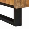 vidaXL TV-Schr&auml;nk mit Speicher Braun 105 x 33 x 46 cm Massivholz Mango