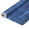 vidaXL Teppich Waschbar Faltbar Marineblau 200x300 cm Polyester