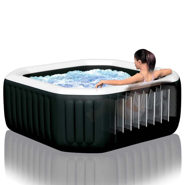 Intex Whirlpool mit Massage-Funktion PureSpa Achteck