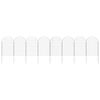 vidaXL Teichzaun Set 8 pcs Gr&uuml;n 50 x 80 cm Stahl
