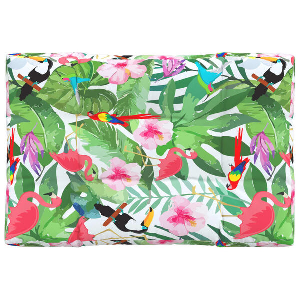 vidaXL Palettenkissen Mehrfarbig 120x80x12 cm Stoff