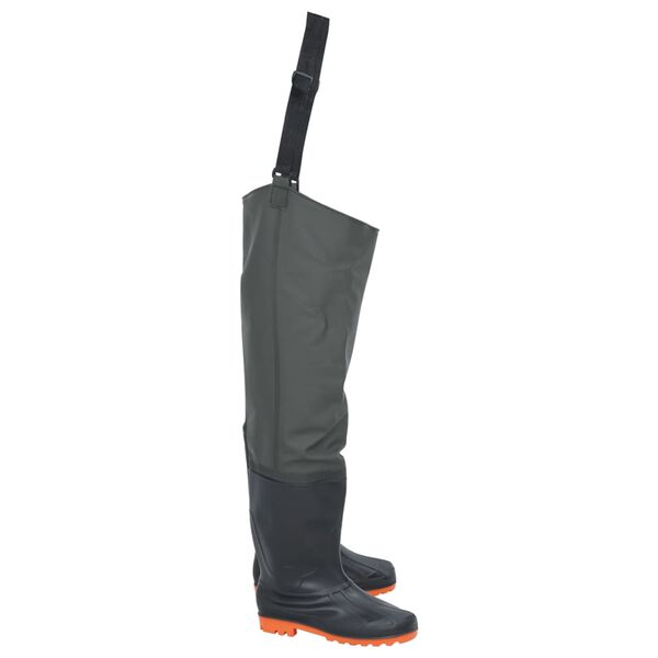 vidaXL Watstiefel Dunkelgrün Gr. 38
