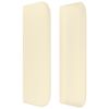 vidaXL LED Kopfteil Creme 93x16x78/88 cm Kunstleder
