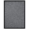 vidaXL Fu&szlig;matte Grau 40x60 cm