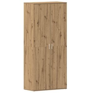 vidaXL Schuhschrank 80 x 39 x 178 cm Holzwerkstoff Artisan-Eiche