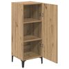 vidaXL Sideboard Artisan-Eiche 34,5 x 34 x 90 cm Holzwerkstoff