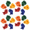 vidaXL Klettersteine 20 Stk. Mehrfarbig PE