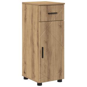 vidaXL Badezimmerschrank mit Schubladen Artisan-Eiche 30 x 35 x 80 cm