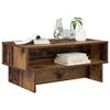vidaXL Couchtisch Altholz 80 x 46 x 35 cm Holzwerkstoff