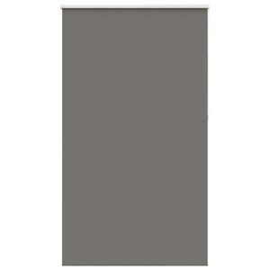vidaXL Verdunkelungsrollo Grau 125x230cm Stoffbreite 121,6cm Polyester