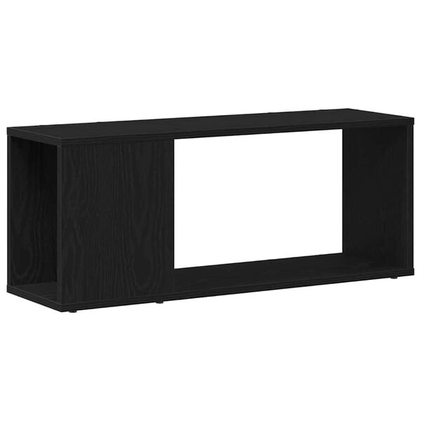 vidaXL TV-Schrankset Wandmontiert Schwarz Eichen-Optik 80 x 24 x 32 cm