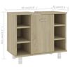 vidaXL Badezimmerschrank Sonoma-Eiche 60x32x53,5 cm Holzwerkstoff
