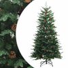 vidaXL K&uuml;nstlicher klappbarer Weihnachtsbaum 120 cm Stahl Gr&uuml;n