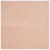 vidaXL Teppich HUARTE Kurzflor Weich und Waschbar Blassrosa 160x160 cm