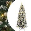 vidaXL K&uuml;nstlicher Weihnachtsbaum Wei&szlig; 180 cm