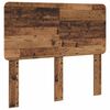 vidaXL Bettrahmen mit Kopfteil Altholz 120 x 190 cm Holzwerkstoff