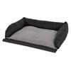 Kerbl Auto-Hundebett 80x60 cm Grau und Schwarz