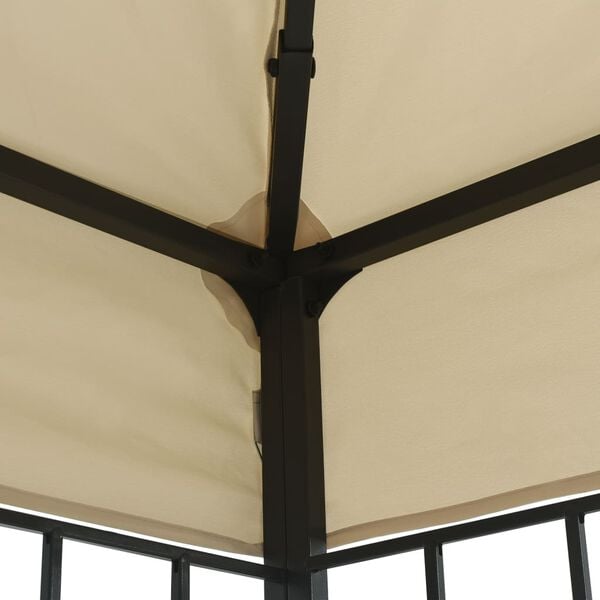 vidaXL Pavillon 3x6 m Creme