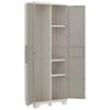 Keter Gartenschrank Wood Grain Creme und Taupe 182 cm