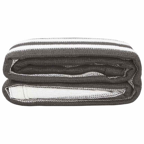 vidaXL Zeltteppich 250x300 cm Anthrazit und Wei&szlig;