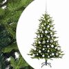 vidaXL K&uuml;nstlicher Weihnachtsbaum mit Kugel 120 cm 150 LEDs