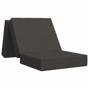 vidaXL Klappsofa Bett 75 x 63 x 45 cm Dunkelgrau