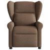 vidaXL Relaxsessel Braun Stoff