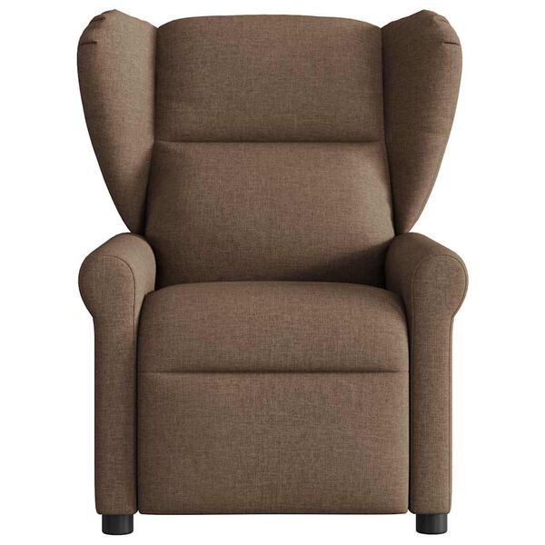 vidaXL Relaxsessel Braun Stoff