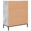 vidaXL Sideboard Beton Grau 69,5 x 33 x 82 cm Holzwerkstoff