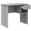 vidaXL Schreibtisch Grau Sonoma 90 x 49,5 x 75 cm Holzwerkstoff