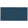 vidaXL Wandkopfteilen 12 pcs Blau Samt