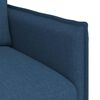 vidaXL Sofa 2 pcs Blau 196 x 82 x 85 cm Stoff
