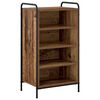 vidaXL Schuhschrank 51 x 36,5 x 93 cm Holzwerkstoff Altholz