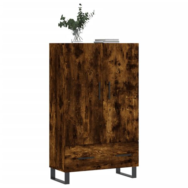 vidaXL Highboard Räuchereiche 69,5x31x115 cm Holzwerkstoff
