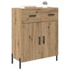 vidaXL Sideboard Artisan-Eiche 69,5 x 34 x 90 cm Holzwerkstoff