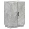 vidaXL Schuhschrank HOORN 59,5 x 39,5 x 87 cm Holzwerkstoff Betongrau