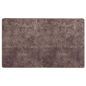 vidaXL Teppich Waschbar 80x150 cm Grau