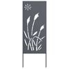 vidaXL Garten Sichtschutz-Leinwand Anthrazit 50 x 140 cm