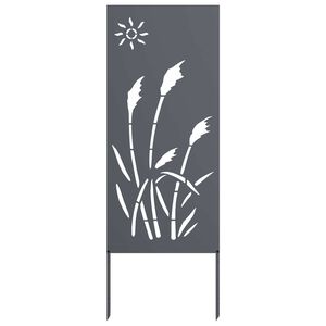 vidaXL Garten Sichtschutz-Leinwand Anthrazit 50 x 140 cm