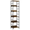vidaXL B&uuml;cherregal R&auml;uchereiche 50x33x188,5 cm Holzwerkstoff