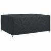 vidaXL M&ouml;belbezug Uni Schwarz 240 x 190 x 90 cm 600D