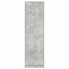 vidaXL Kleiderschrank Beton Grau 55 x 25 x 189 cm Holzwerkstoff