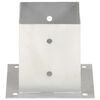 vidaXL Pfostenanker 4 Stk. Verzinktes Metall 121 mm