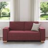 vidaXL 2-Sitzer Sofa Weinrot 180x78x84 cm Stoff